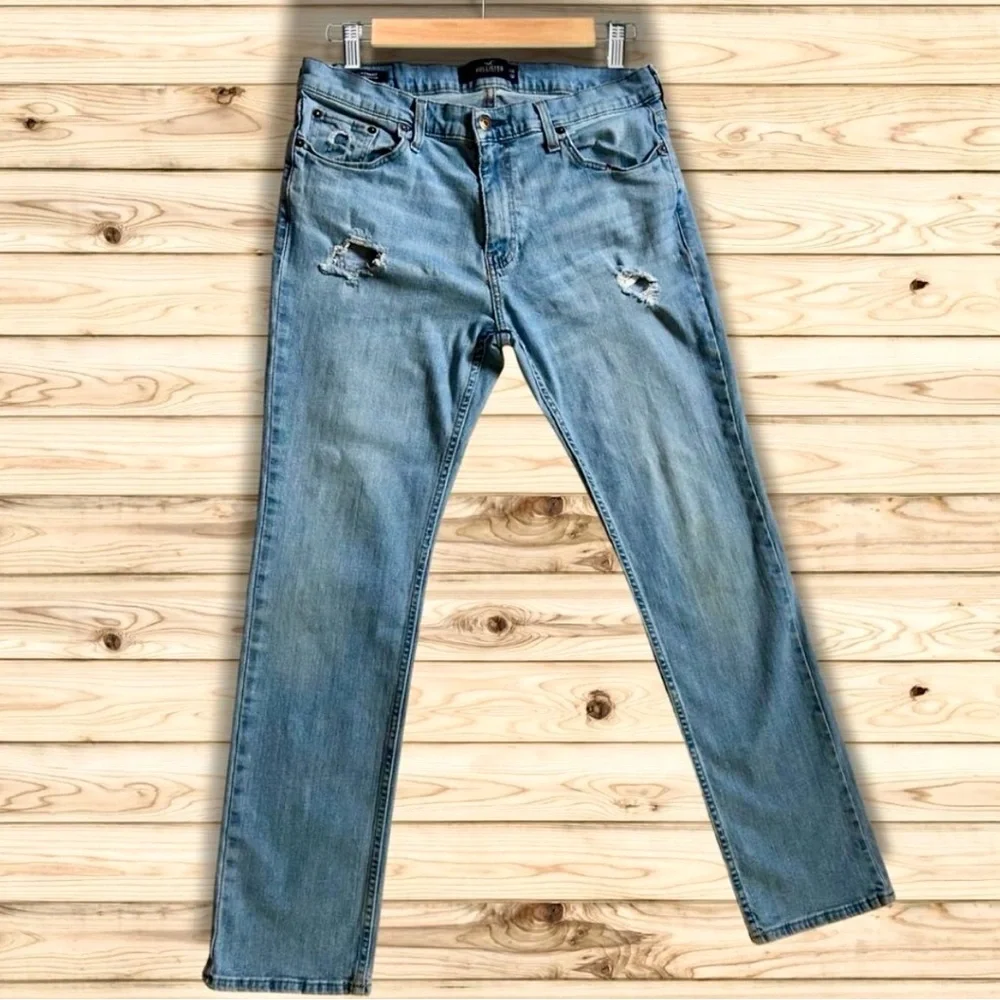 Hollister Men’s Slim Straight Jeans Size 34x32